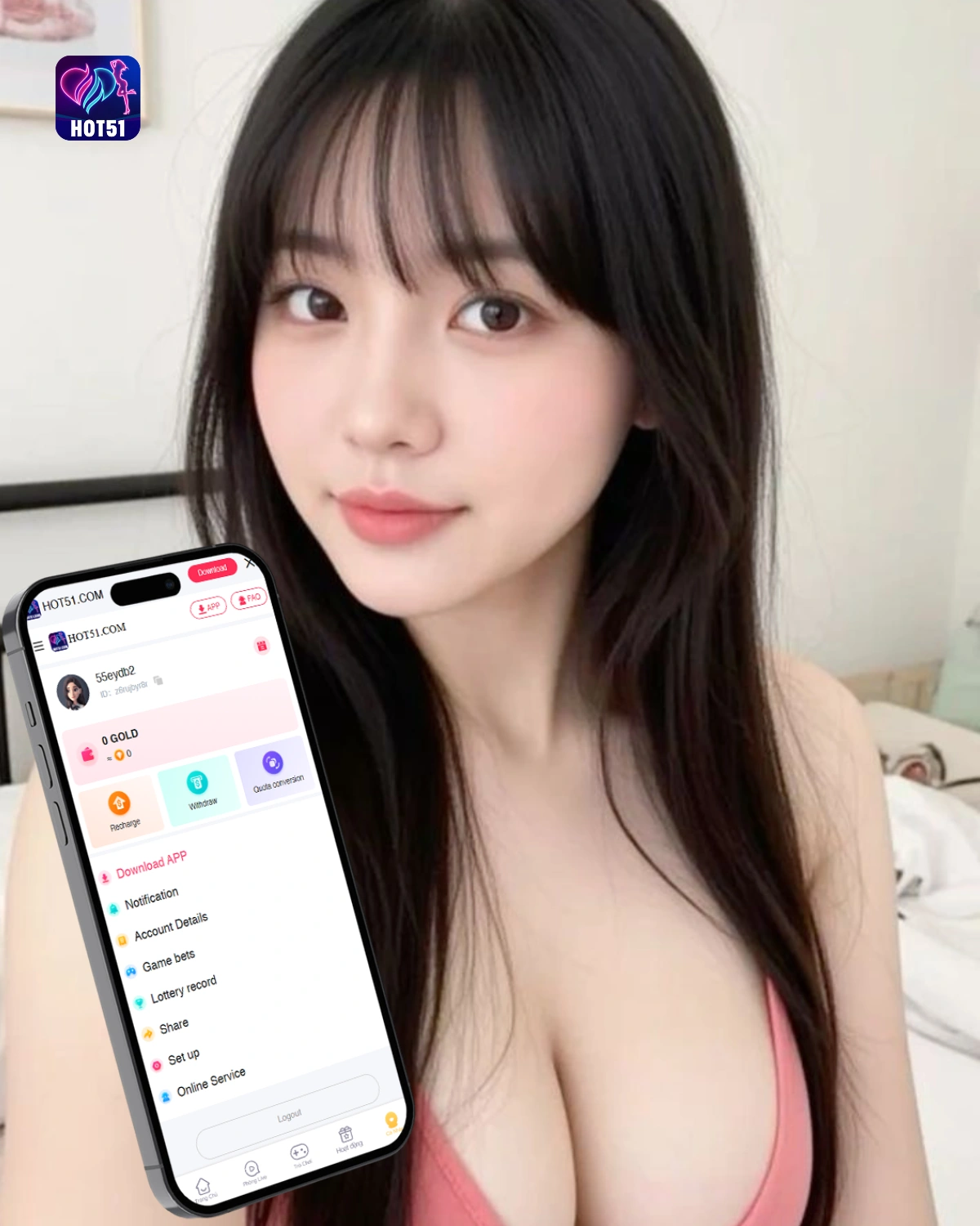 Download Hot51 Mod – Versi Mod 2025 dengan Fitur Premium dan Live Streaming Tanpa Batas