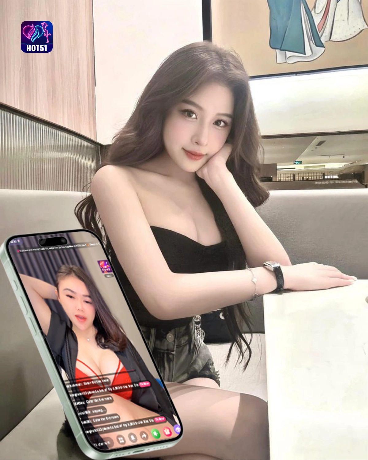 Hot51 Live Mod APK unlocked all terbaru – Versi Full VIP 2025 Tanpa Batas