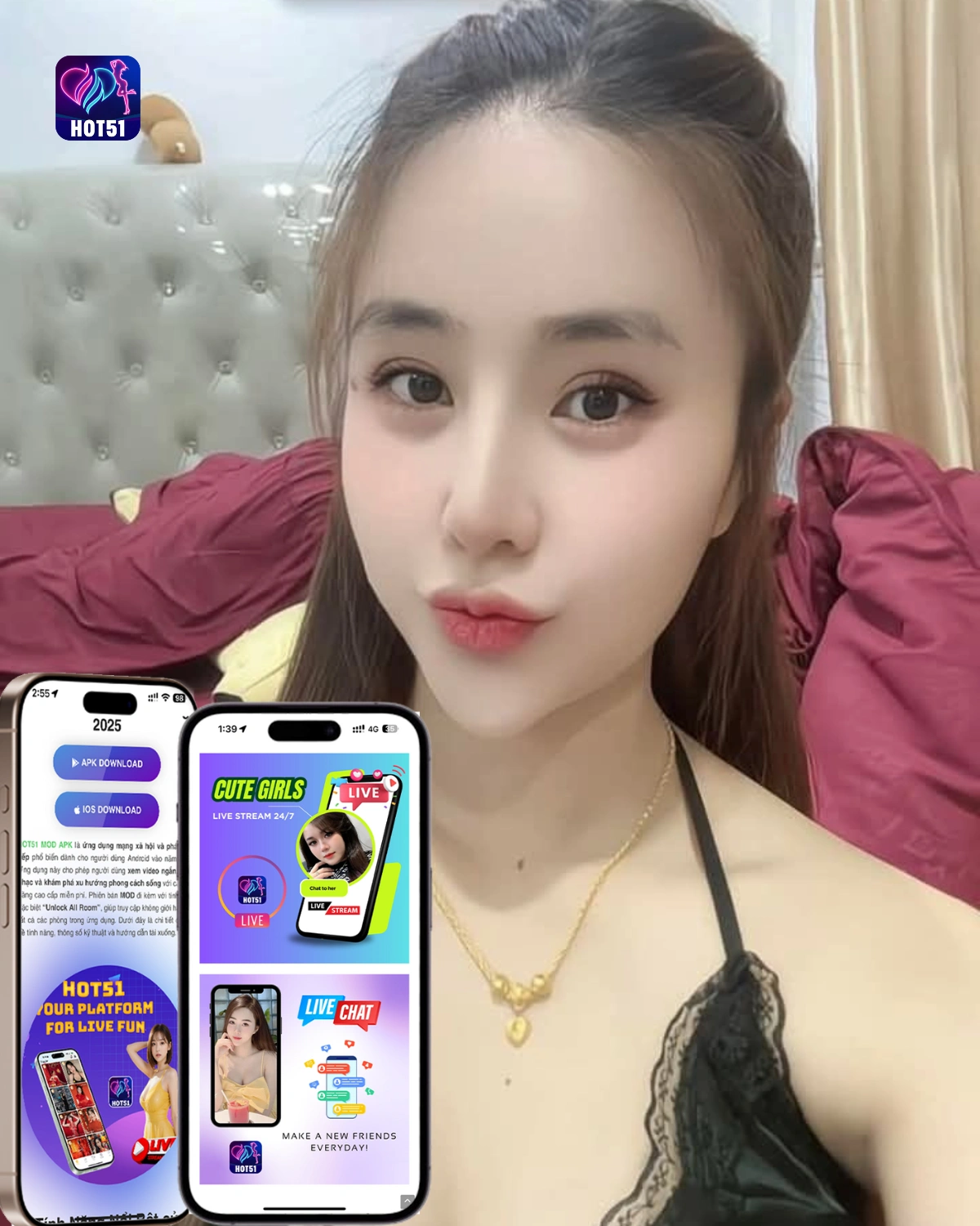 Hot51 Mod APK Versi Lama – Versi Mod Stabil & Aman 2025