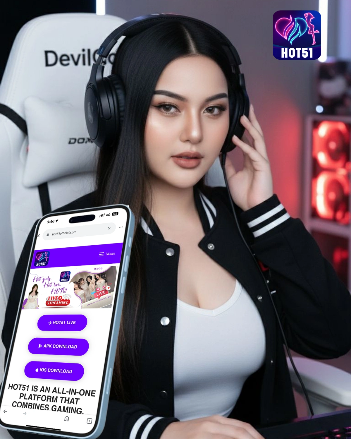 Hot51 Mod APK Chiaseapk – Versi Resmi & Update 2026