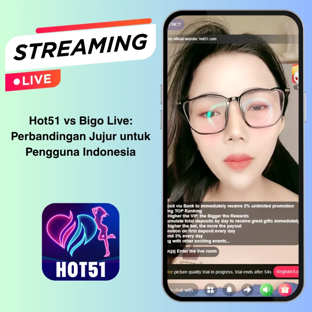 Hot51 vs Bigo Live – Mana yang Lebih Cocok